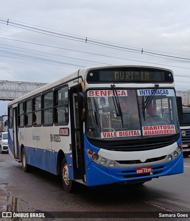 Transportes Barata BN-00203 na cidade de Ananindeua, Pará, Brasil, por Samara Goes. Número da foto: #13129150.