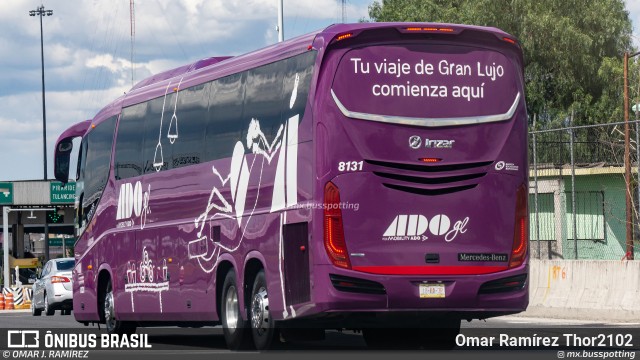 ADO - Autobuses de Oriente 8131 na cidade de Ecatepec de Morelos, Estado de México, México, por Omar Ramírez Thor2102. Número da foto: #13129649.