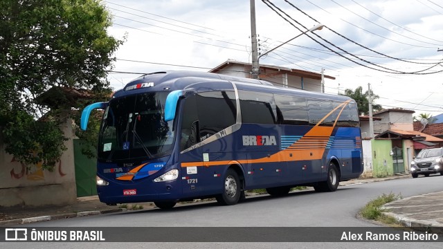 Breda Transportes e Serviços 1721 na cidade de Pindamonhangaba, São Paulo, Brasil, por Alex Ramos Ribeiro. Número da foto: #13130784.