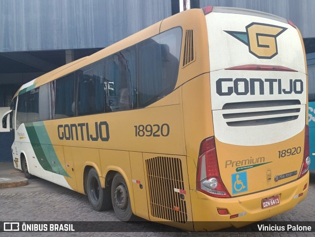 Empresa Gontijo de Transportes 18920 na cidade de Garanhuns, Pernambuco, Brasil, por Vinicius Palone. Número da foto: #13130159.