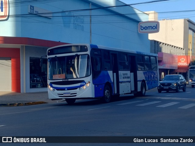 Transvida Transporte Coletivo 2058 na cidade de Ji-Paraná, Rondônia, Brasil, por Gian Lucas  Santana Zardo. Número da foto: #13128902.
