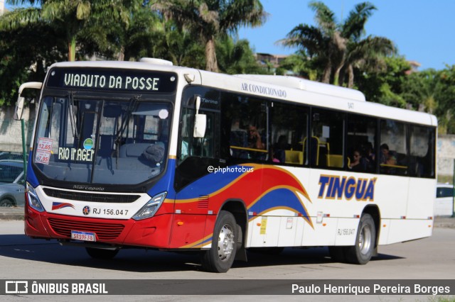 Transportadora Tinguá RJ 156.047 na cidade de Rio de Janeiro, Rio de Janeiro, Brasil, por Paulo Henrique Pereira Borges. Número da foto: #13130293.