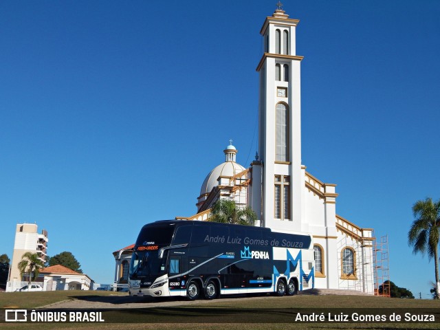 Empresa de Ônibus Nossa Senhora da Penha 65080 na cidade de Lapa, Paraná, Brasil, por André Luiz Gomes de Souza. Número da foto: #13128275.