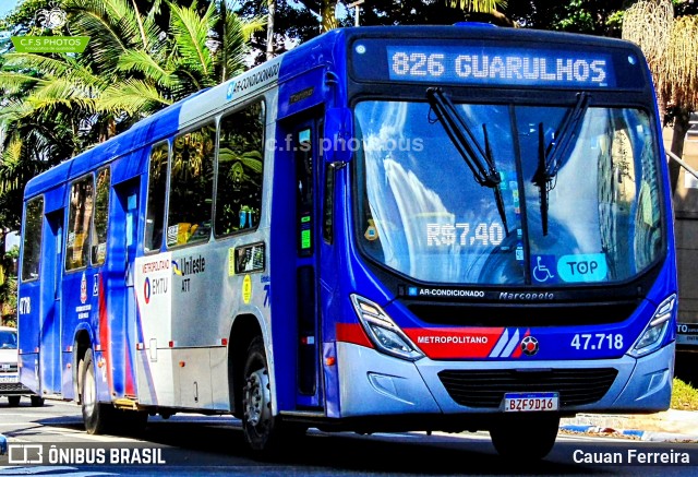 ATT - Alto Tietê Transportes 47.718 na cidade de Guarulhos, São Paulo, Brasil, por Cauan Ferreira. Número da foto: #13129612.