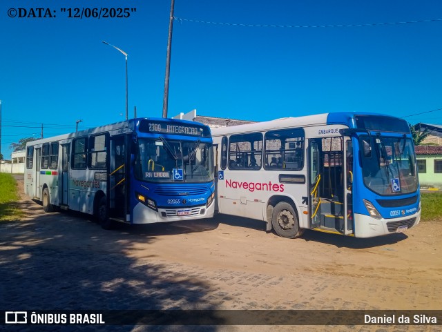 Consórcio Navegantes - 02 > Viação São Jorge > Transurb Transporte Urbano 02055 na cidade de João Pessoa, Paraíba, Brasil, por Daniel da Silva. Número da foto: #13128617.