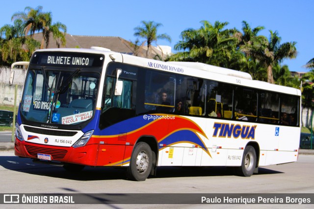 Transportadora Tinguá RJ 156.042 na cidade de Rio de Janeiro, Rio de Janeiro, Brasil, por Paulo Henrique Pereira Borges. Número da foto: #13130286.