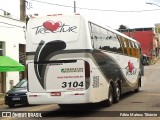 Trectur 3104 na cidade de Três Corações, Minas Gerais, Brasil, por Fábio Mateus Tibúrcio. Número da foto: #:id.