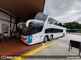 Auto Viação Catarinense 3724 na cidade de Queluz, São Paulo, Brasil, por Marcelo Horta. Número da foto: #13128811.