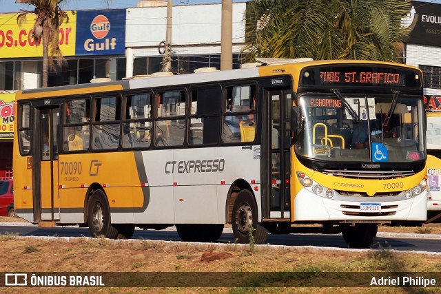 CT Expresso 70090 na cidade de Luziânia, Goiás, Brasil, por Adriel Philipe. Número da foto: #13131621.