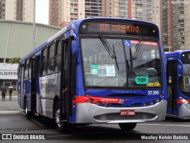 BBTT - Benfica Barueri Transporte e Turismo 27.395 na cidade de Barueri, São Paulo, Brasil, por Weslley Kelvin Batista. Número da foto: #13131647.