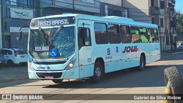 SOUL - Sociedade de Ônibus União Ltda. 7257 na cidade de Porto Alegre, Rio Grande do Sul, Brasil, por Gabriel da Silva Ristow. Número da foto: #13132911.