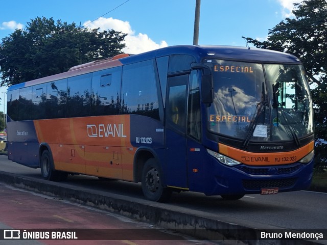 Evanil Transportes e Turismo RJ 132.023 na cidade de Rio de Janeiro, Rio de Janeiro, Brasil, por Bruno Mendonça. Número da foto: #13131245.