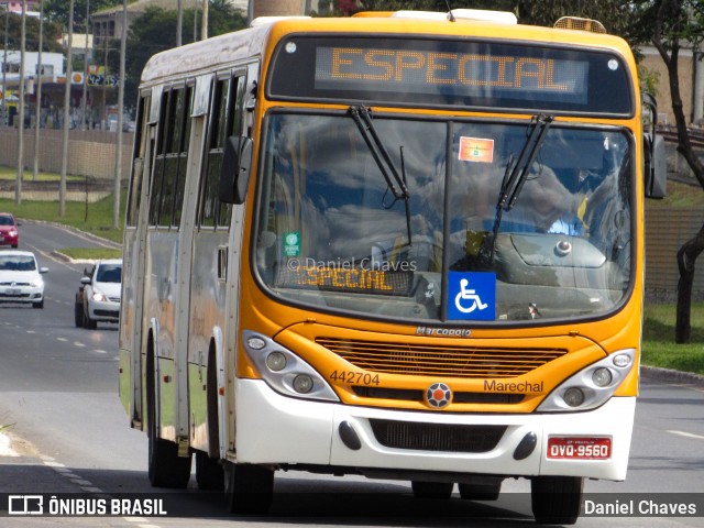 Auto Viação Marechal Brasília 442704 na cidade de Taguatinga, Distrito Federal, Brasil, por Daniel Chaves. Número da foto: #13130890.