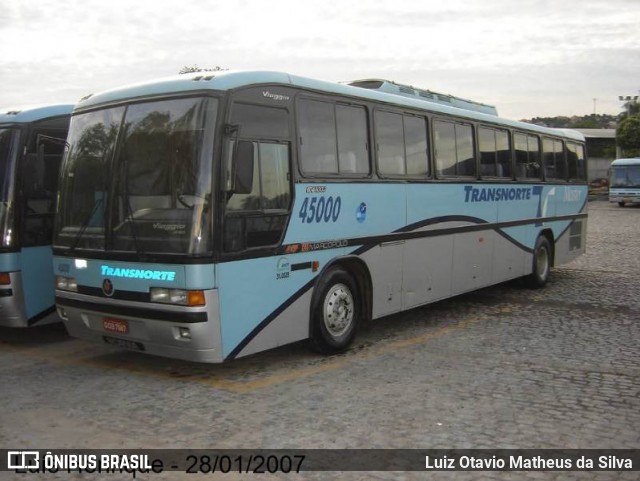Transnorte - Transporte e Turismo Norte de Minas 45000 na cidade de Montes Claros, Minas Gerais, Brasil, por Luiz Otavio Matheus da Silva. Número da foto: #13132485.