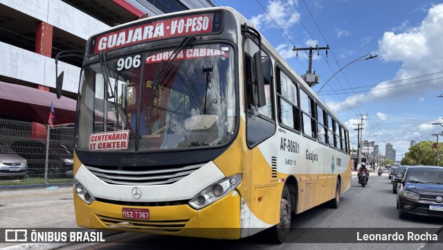 Viação Forte AF-90601 na cidade de Belém, Pará, Brasil, por Leonardo Rocha. Número da foto: #13132157.