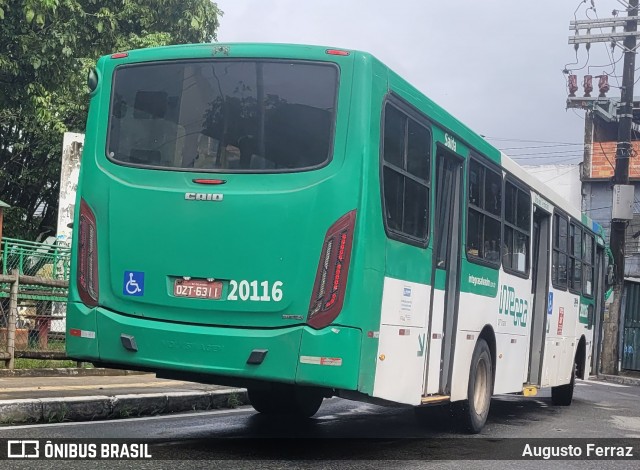 OT Trans - Ótima Salvador Transportes 20116 na cidade de Salvador, Bahia, Brasil, por Augusto Ferraz. Número da foto: #13131275.