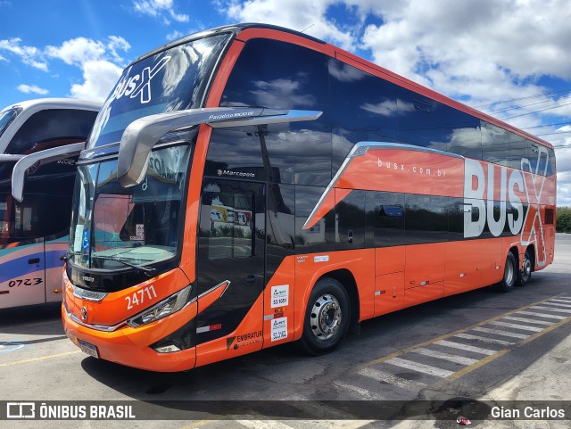 Bus X 24711 na cidade de Mossoró, Rio Grande do Norte, Brasil, por Gian Carlos. Número da foto: #13131055.