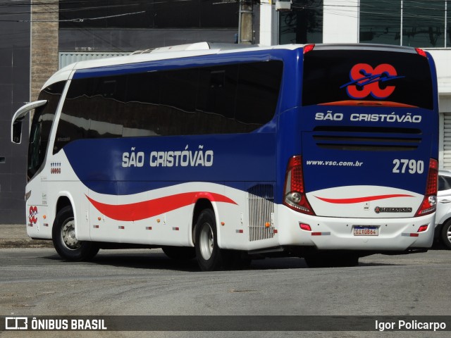 Viação São Cristóvão 2790 na cidade de Divinópolis, Minas Gerais, Brasil, por Igor Policarpo. Número da foto: #13132853.