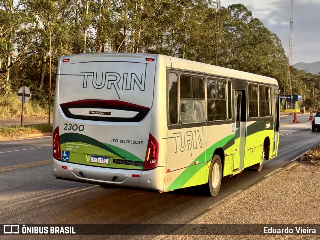 Turin Transportes 2300 na cidade de Congonhas, Minas Gerais, Brasil, por Eduardo Vieira. Número da foto: #13131653.
