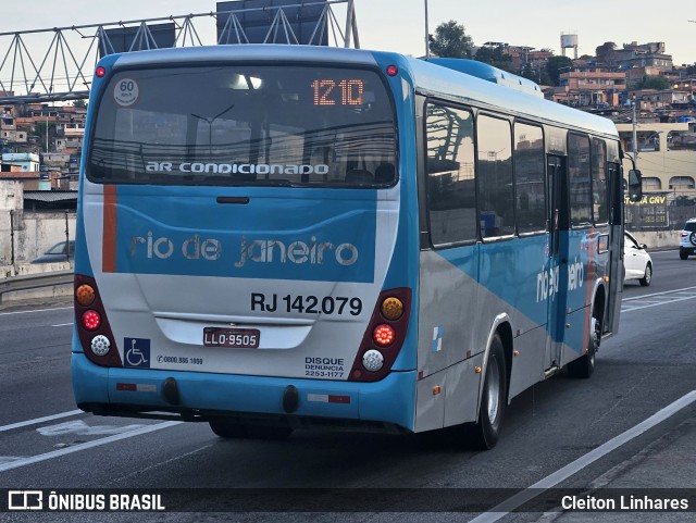 Expresso Rio de Janeiro RJ 142.079 na cidade de Niterói, Rio de Janeiro, Brasil, por Cleiton Linhares. Número da foto: #13131050.