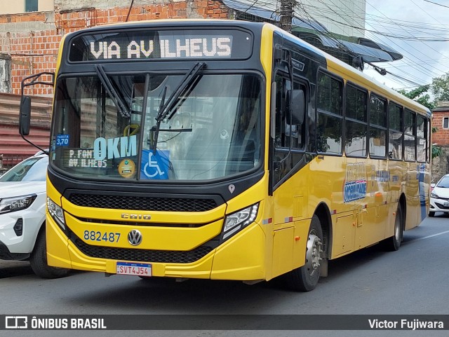 ATT - Atlântico Transportes e Turismo 882487 na cidade de Itabuna, Bahia, Brasil, por Victor Fujiwara. Número da foto: #13131461.