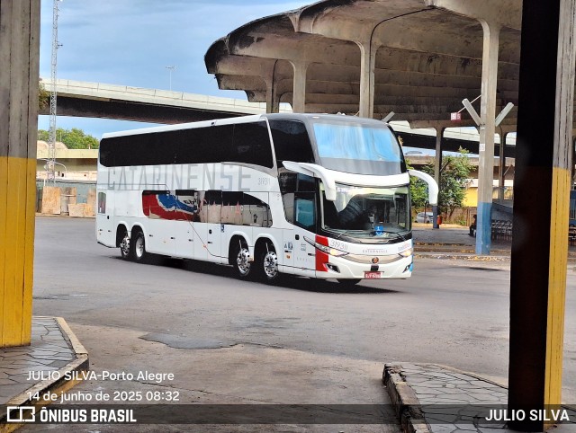 Auto Viação Catarinense 319311 na cidade de Porto Alegre, Rio Grande do Sul, Brasil, por JULIO SILVA. Número da foto: #13131433.