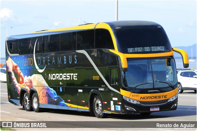 Expresso Nordeste 59100 na cidade de Florianópolis, Santa Catarina, Brasil, por Renato de Aguiar. Número da foto: #13131549.