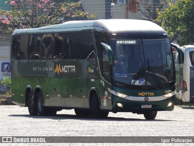 Viação Motta 14006 na cidade de Divinópolis, Minas Gerais, Brasil, por Igor Policarpo. Número da foto: #13132841.