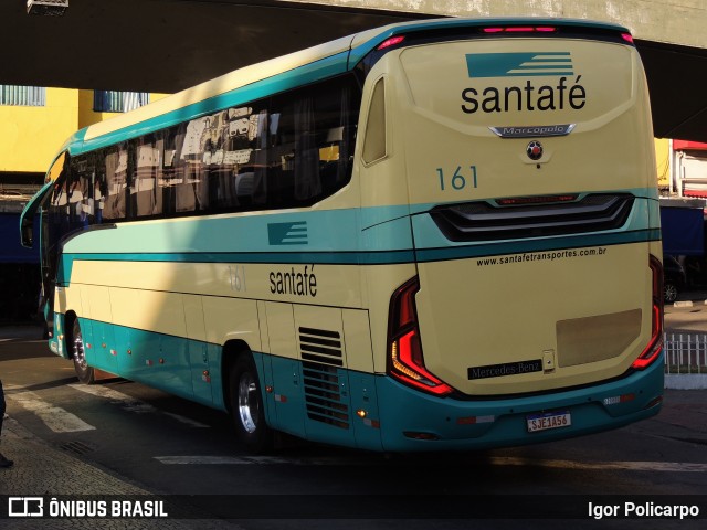 Santa Fé Transportes 161 na cidade de Belo Horizonte, Minas Gerais, Brasil, por Igor Policarpo. Número da foto: #13132885.