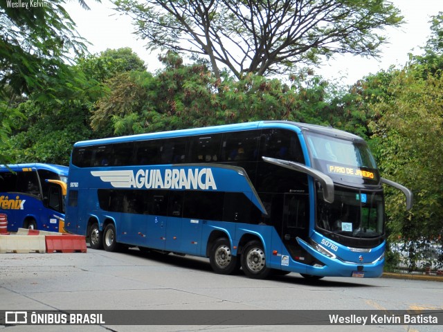 Viação Águia Branca 50760 na cidade de São Paulo, São Paulo, Brasil, por Weslley Kelvin Batista. Número da foto: #13131642.