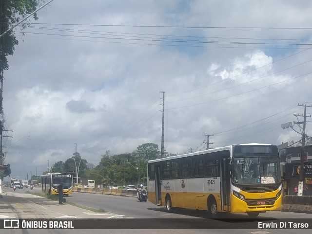 Belém Rio Transportes BD-021 na cidade de Belém, Pará, Brasil, por Erwin Di Tarso. Número da foto: #13131306.