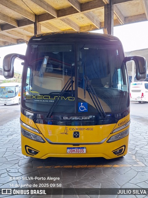 Expresso Caxiense 8610 na cidade de Porto Alegre, Rio Grande do Sul, Brasil, por JULIO SILVA. Número da foto: #13132567.