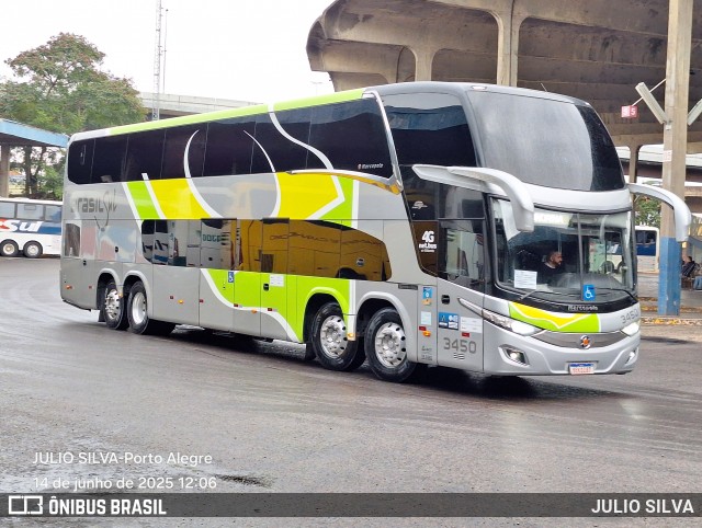 Brasil Sul Linhas Rodoviárias 3450 na cidade de Porto Alegre, Rio Grande do Sul, Brasil, por JULIO SILVA. Número da foto: #13131868.