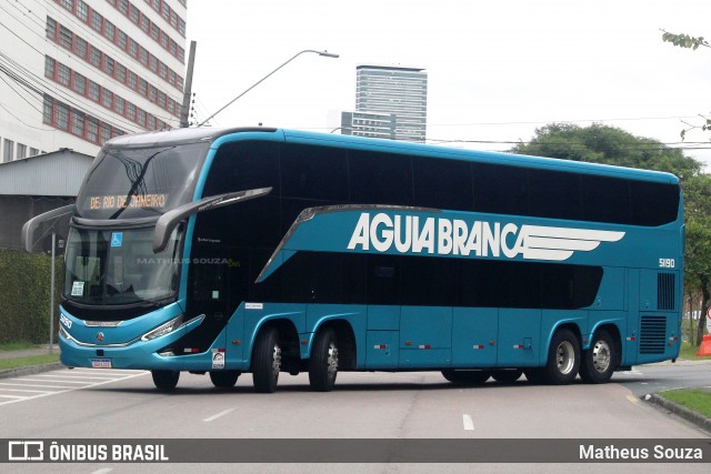 Viação Águia Branca 51190 na cidade de Curitiba, Paraná, Brasil, por Matheus Souza. Número da foto: #13132354.