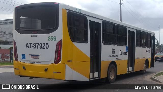 Empresa de Transportes Nova Marambaia AT-87920 na cidade de Belém, Pará, Brasil, por Erwin Di Tarso. Número da foto: #13131305.