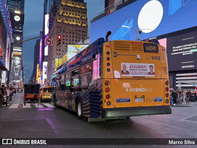 MTA New York City 9418 na cidade de New York, New York, Estados Unidos, por Marco Silva. Número da foto: #13131426.