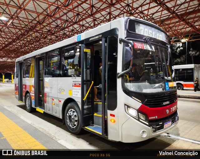 Transwolff Transportes e Turismo 7 8171 na cidade de São Paulo, São Paulo, Brasil, por Valnei Conceição. Número da foto: #13133015.