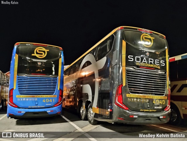 Soares Turismo e Fretamento 4041 na cidade de Aparecida, São Paulo, Brasil, por Weslley Kelvin Batista. Número da foto: #13131641.