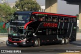Transportes Única Petrópolis RJ 163.027 na cidade de Rio de Janeiro, Rio de Janeiro, Brasil, por Matheus Souza. Número da foto: #13132407.