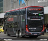 Transportes Única Petrópolis RJ 163.027 na cidade de Rio de Janeiro, Rio de Janeiro, Brasil, por André Almeida. Número da foto: #13130918.