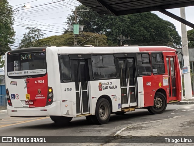 Pêssego Transportes 4 7544 na cidade de São Paulo, São Paulo, Brasil, por Thiago Lima. Número da foto: #13133064.