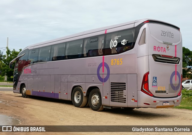 Rota Transportes Rodoviários 8765 na cidade de Aracaju, Sergipe, Brasil, por Gladyston Santana Correia. Número da foto: #13133091.