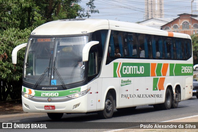 Empresa Gontijo de Transportes 21660 na cidade de Teresina, Piauí, Brasil, por Paulo Alexandre da Silva. Número da foto: #13134263.