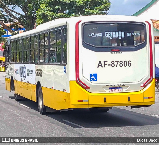 Viação Forte AF-87806 na cidade de Ananindeua, Pará, Brasil, por Lucas Jacó. Número da foto: #13135156.