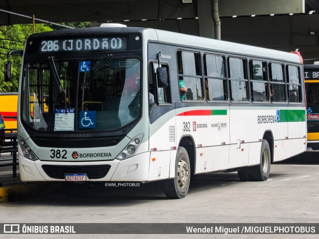 Borborema Imperial Transportes 382 na cidade de Recife, Pernambuco, Brasil, por Wendel Miguel /MIGUELPHOTOBUS. Número da foto: #13135538.