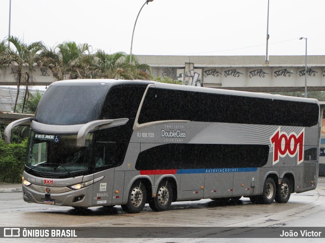 Auto Viação 1001 RJ 108.1135 na cidade de Rio de Janeiro, Rio de Janeiro, Brasil, por João Victor. Número da foto: #13134936.