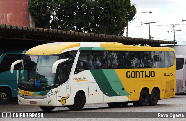 Empresa Gontijo de Transportes 18375 na cidade de Vitória da Conquista, Bahia, Brasil, por Rava Ogawa. Número da foto: #13134925.