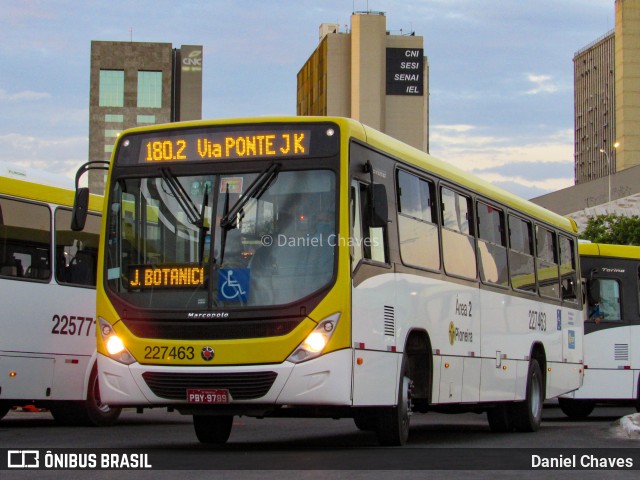 Viação Pioneira 227463 na cidade de Brasília, Distrito Federal, Brasil, por Daniel Chaves. Número da foto: #13133719.