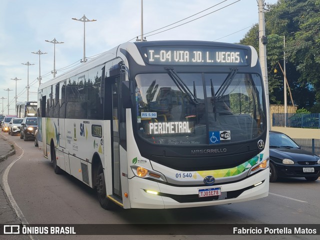 Viação Guaianazes 01 540 na cidade de Santo André, São Paulo, Brasil, por Fabrício Portella Matos. Número da foto: #13134671.