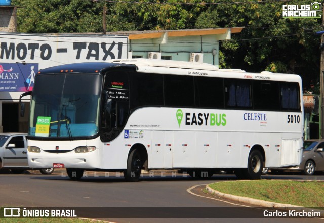 EasyBus 5010 na cidade de Foz do Iguaçu, Paraná, Brasil, por Carlos Kircheim. Número da foto: #13134472.